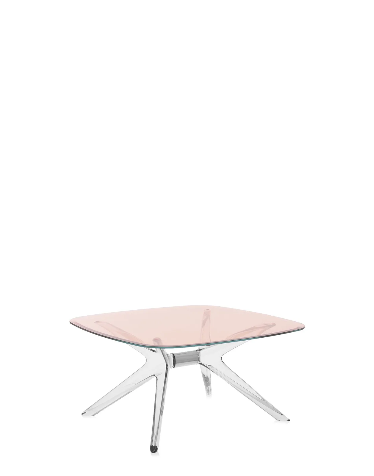 Стол журнальный Blast (розовый/хромированный) 80см Kartell, арт. 4095/C2 — изображение товара 2