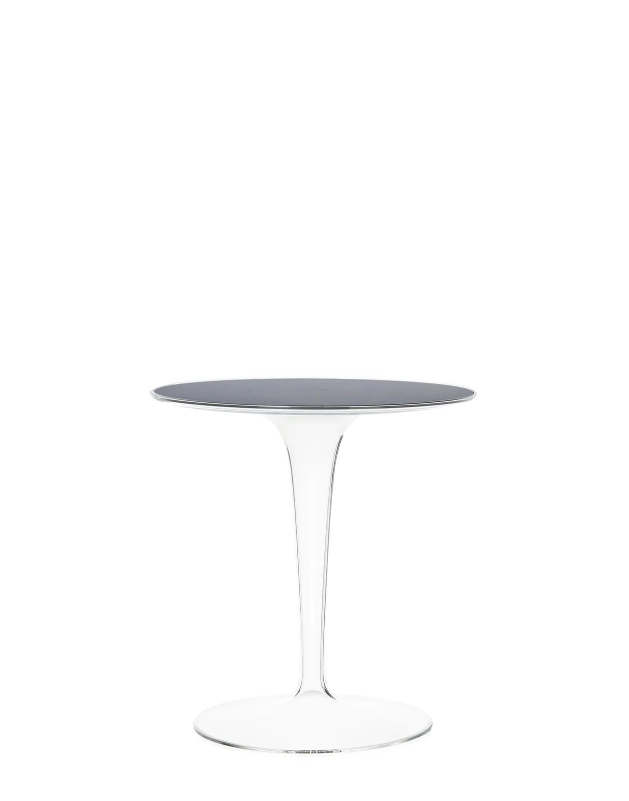 Столик журнальный TipTop (черный/кристалл) Kartell