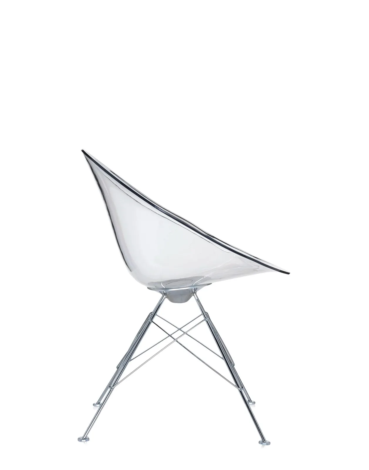 Кресло Ero/S/ (кристалл) на 4 ножках Kartell, арт. 4837/B4 — изображение товара 3