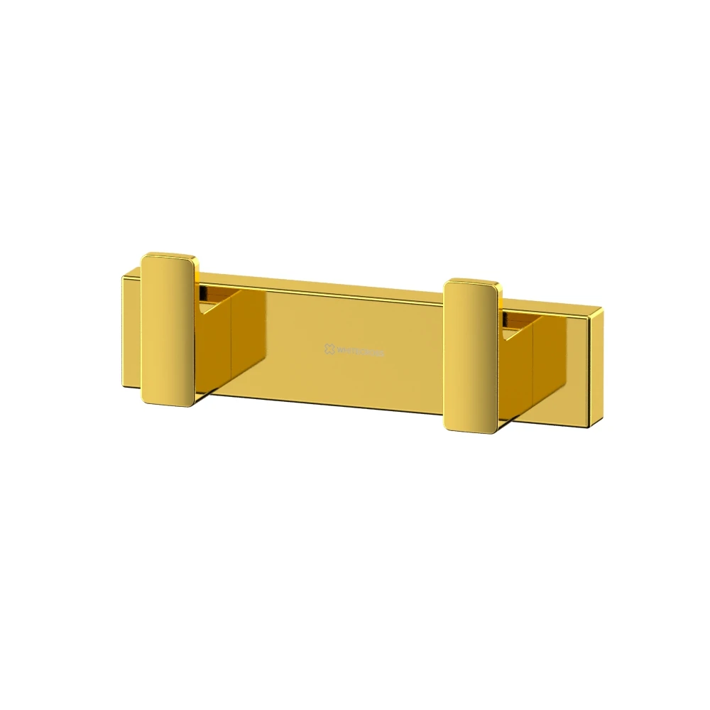 Крючок двойной WHITECROSS Cubo CU2412GL (золото) White Cross