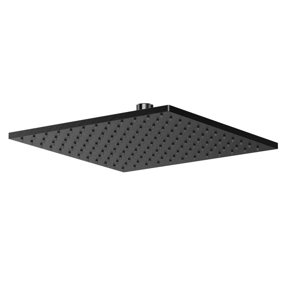 Верхний душ WHITECROSS 25x25 см X1401GM (оружейная сталь) White Cross