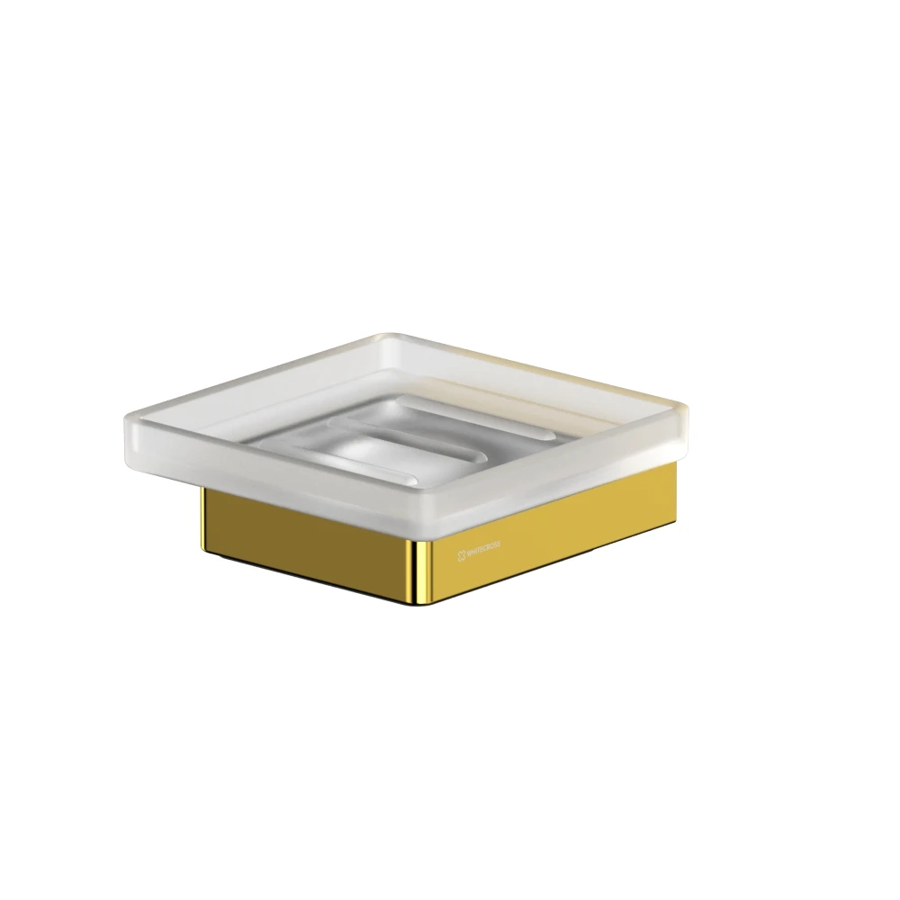 Мыльница подвесная WHITECROSS Cubo CU2420GL (золото) White Cross