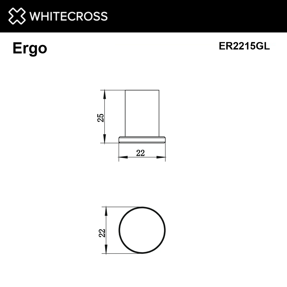 Крючок WHITECROSS Ergo ER2215GL (золото) White Cross — изображение товара 2