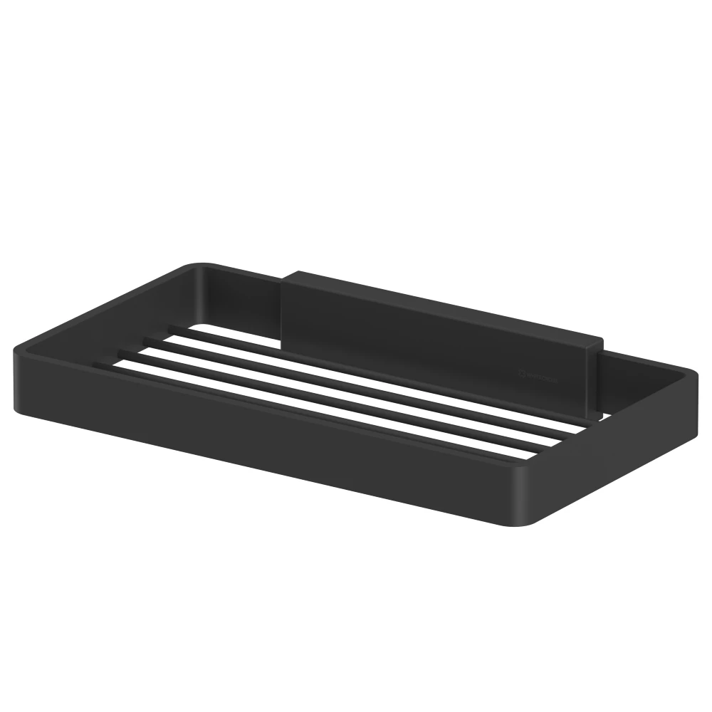 Мыльница-решетка подвесная WHITECROSS Cubo CU2424BL (черный мат) White Cross