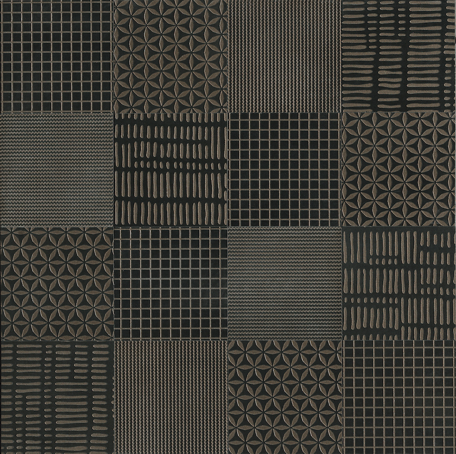 Керамогранит Metallique Texture mix brune 20 × 20 см Kronos