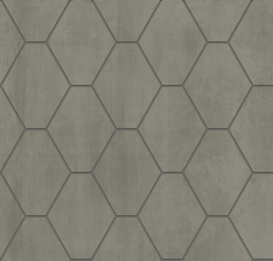 Мозаика Metallique Mosaico hexa lame 32,2 × 31,1 см Kronos