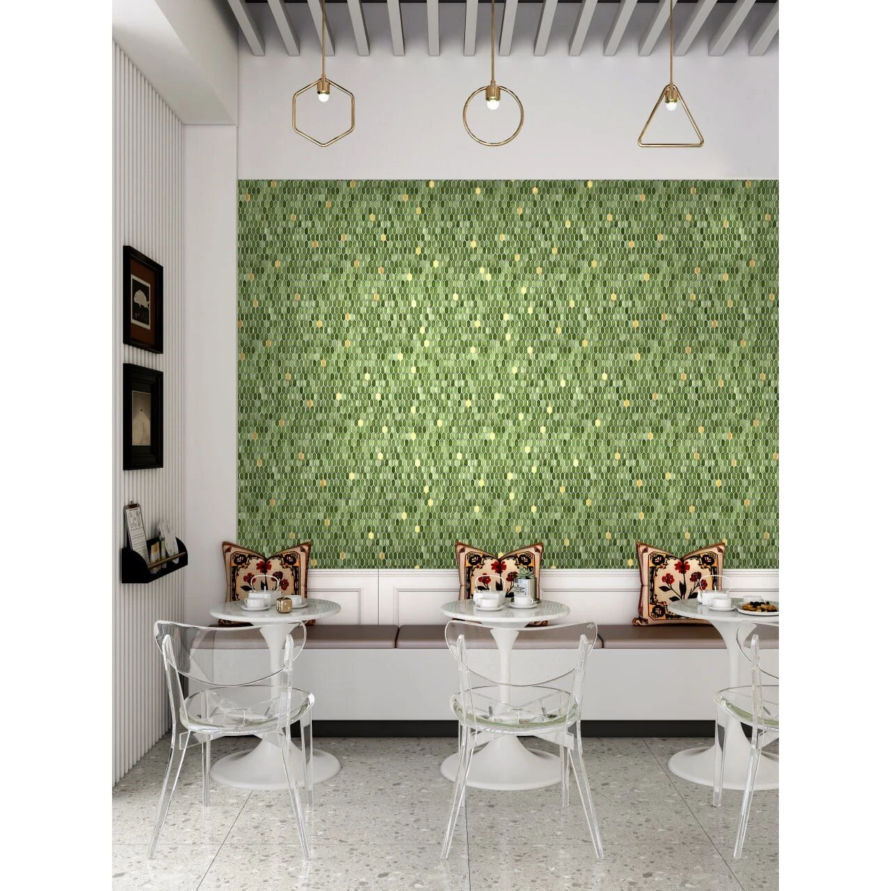 ИЗУМРУД МУРАНО ORRO MOSAIC, арт. MURANO GREEN — изображение товара 4