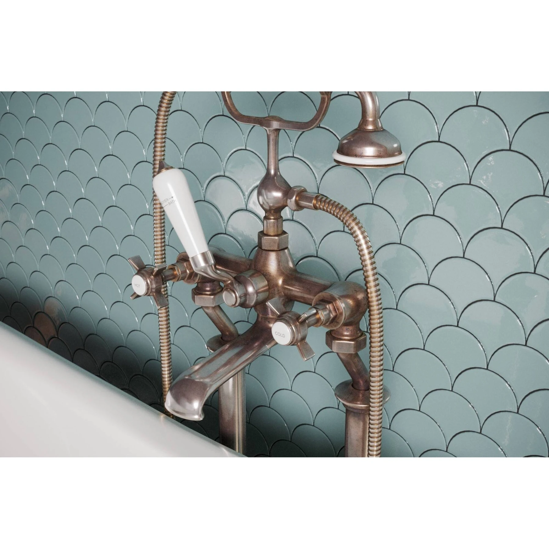 Мозаика МЯТНЫЙ ПИОН ORRO MOSAIC, арт. MINT SCALES — изображение товара 3