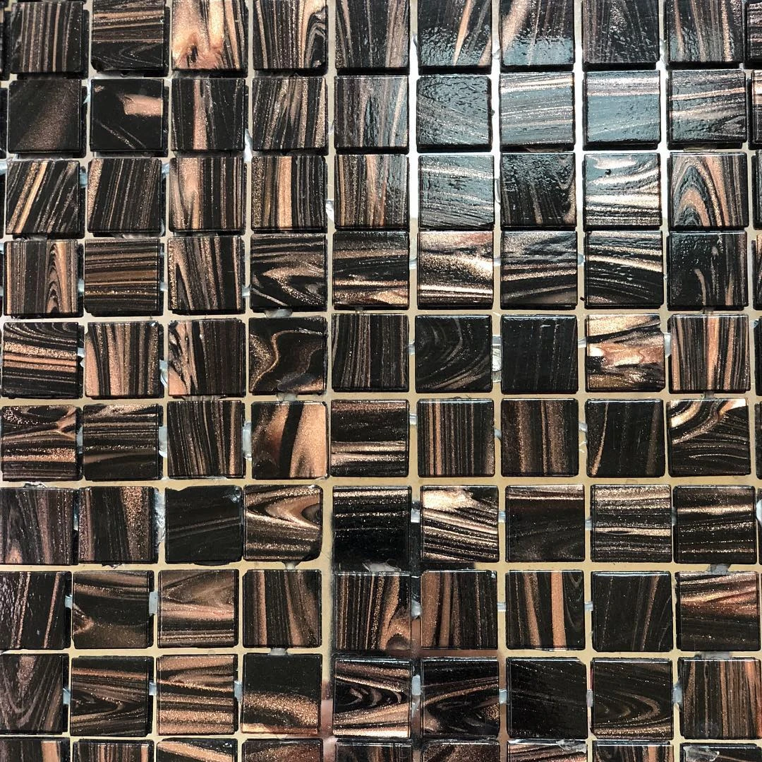 Мозаика ТЁМНЫЙ ОРЕХ ORRO MOSAIC, арт. SABLE BLACK — изображение товара 3