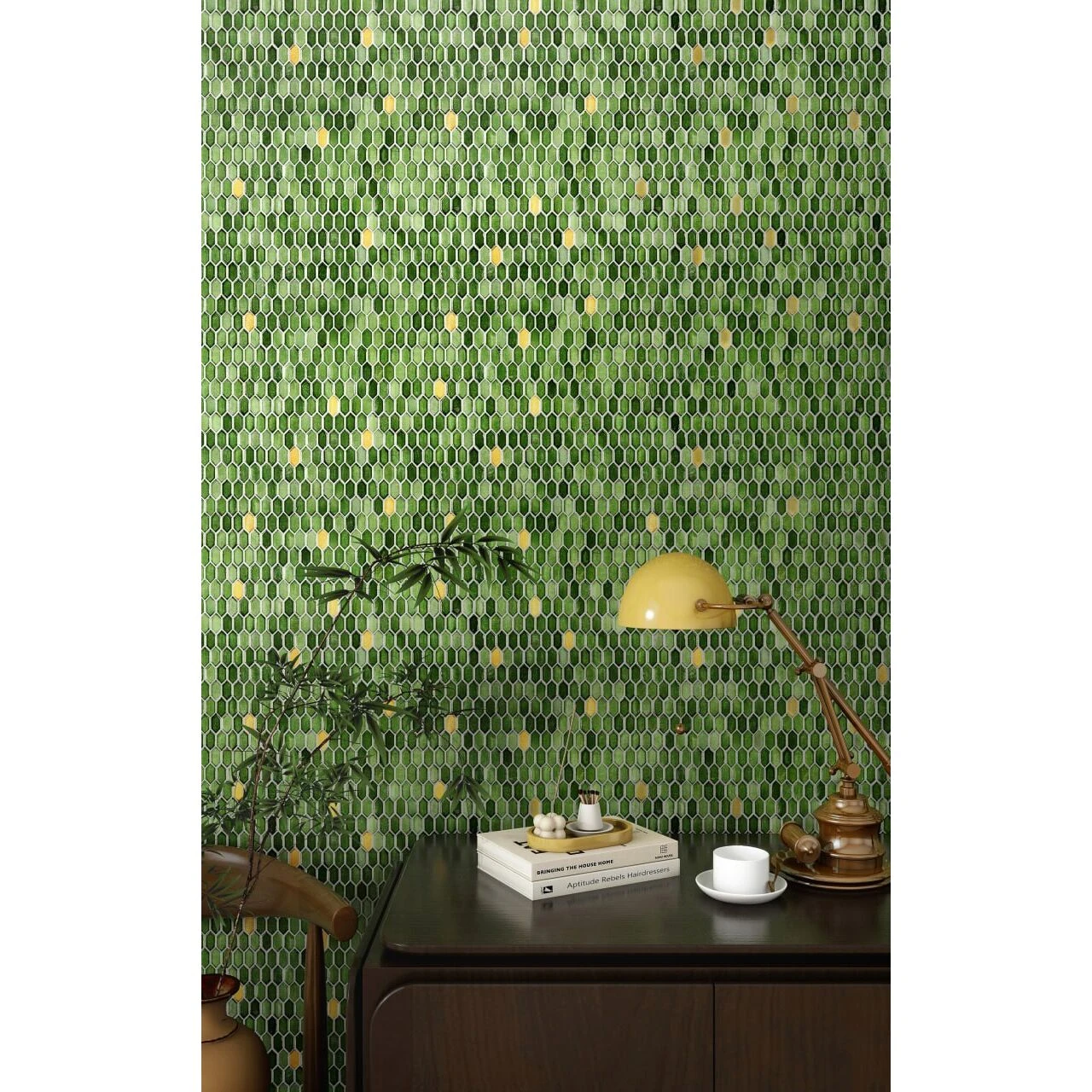 ИЗУМРУД МУРАНО ORRO MOSAIC, арт. MURANO GREEN — изображение товара 3