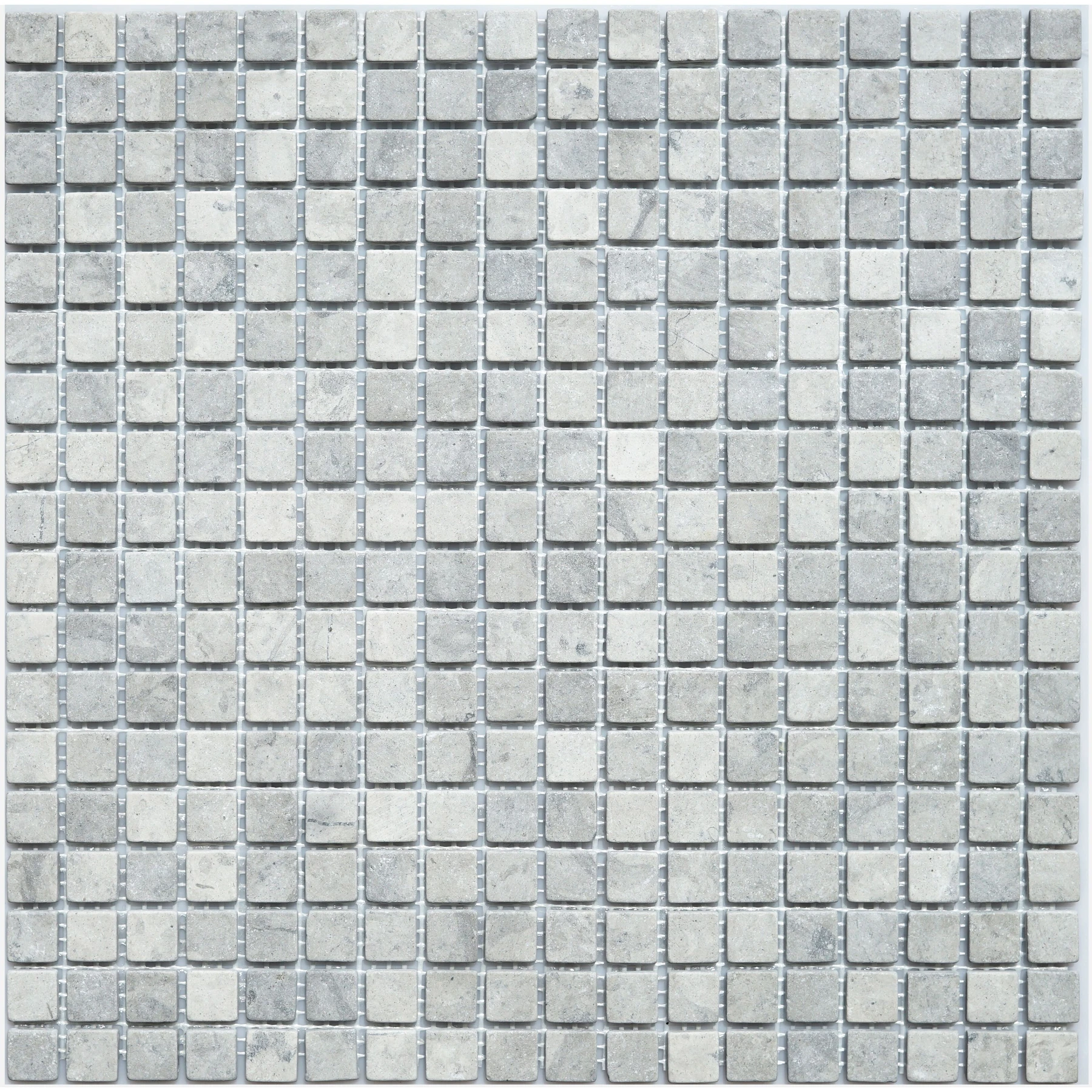 Мозаика ТУНИСИЯ СЕРАЯ МАТОВАЯ 15*15*4 мм ORRO MOSAIC, арт. TUNISIAN GRAY TUM 15x15х4 мм