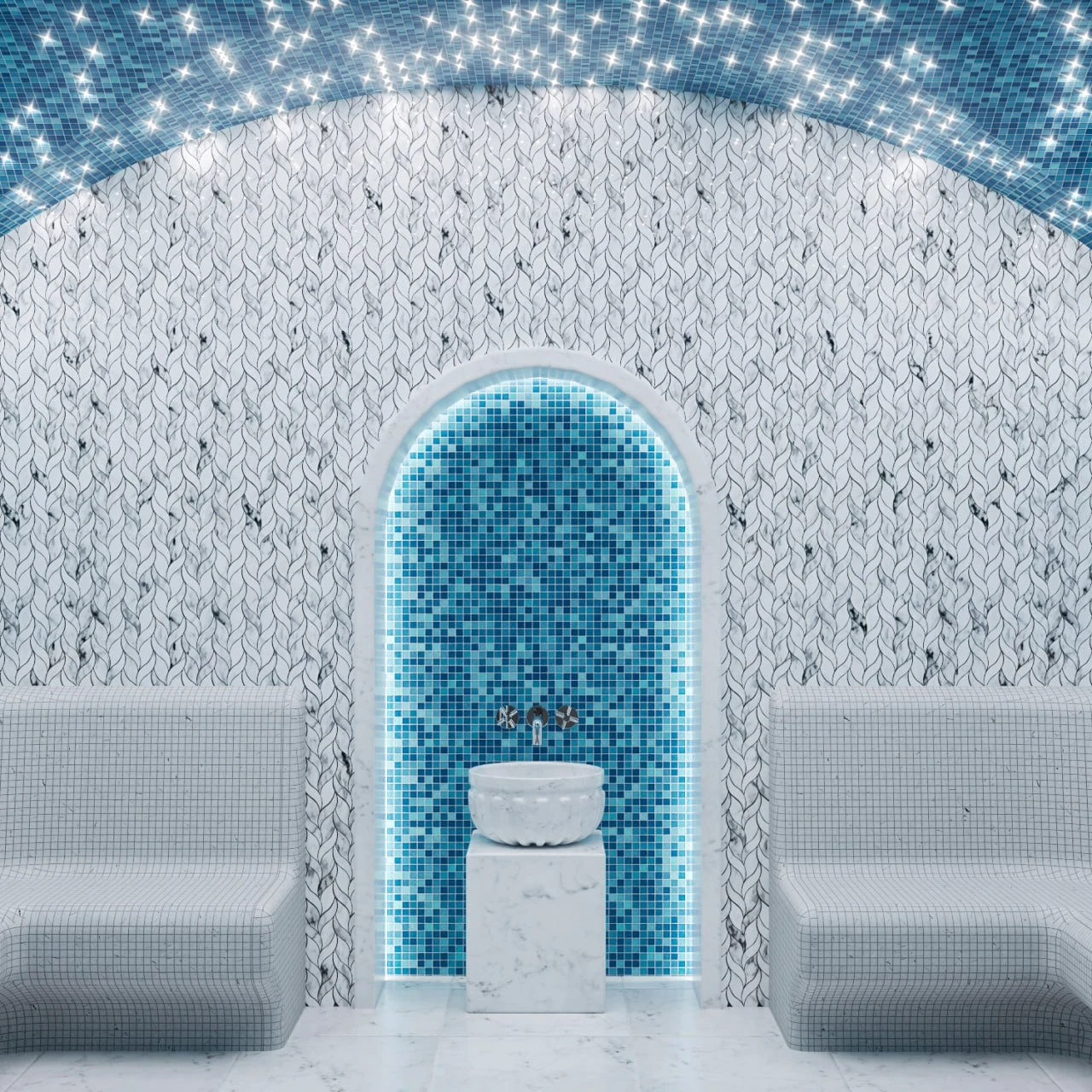 Мозаика ПАРАД СИНИЙ ORRO MOSAIC, арт. PARAD BLUE — изображение товара 8