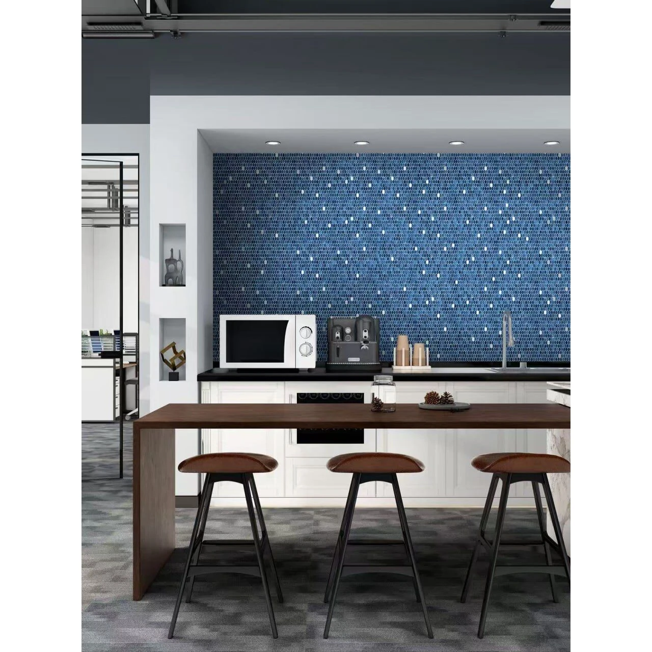 САПФИР МУРАНО ORRO MOSAIC, арт. MURANO BLUE — изображение товара 3