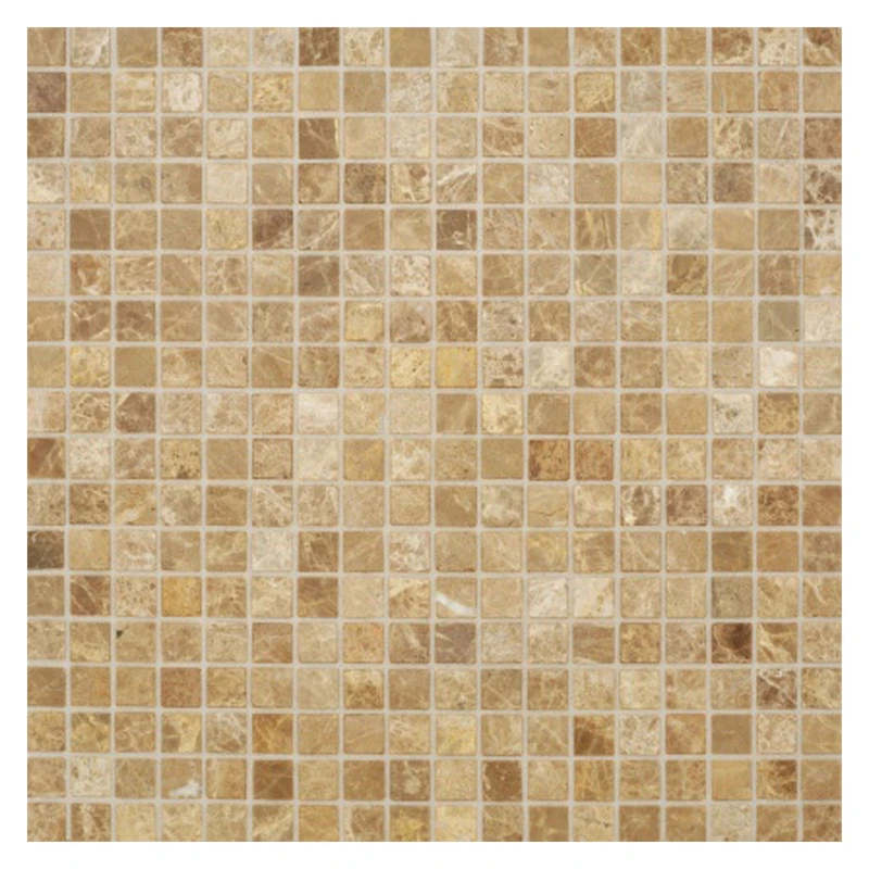 Мозаика ЭМПЕРАДОР СВЕТЛЫЙ ПОЛИРОВАННЫЙ 15*15*4 мм ORRO MOSAIC