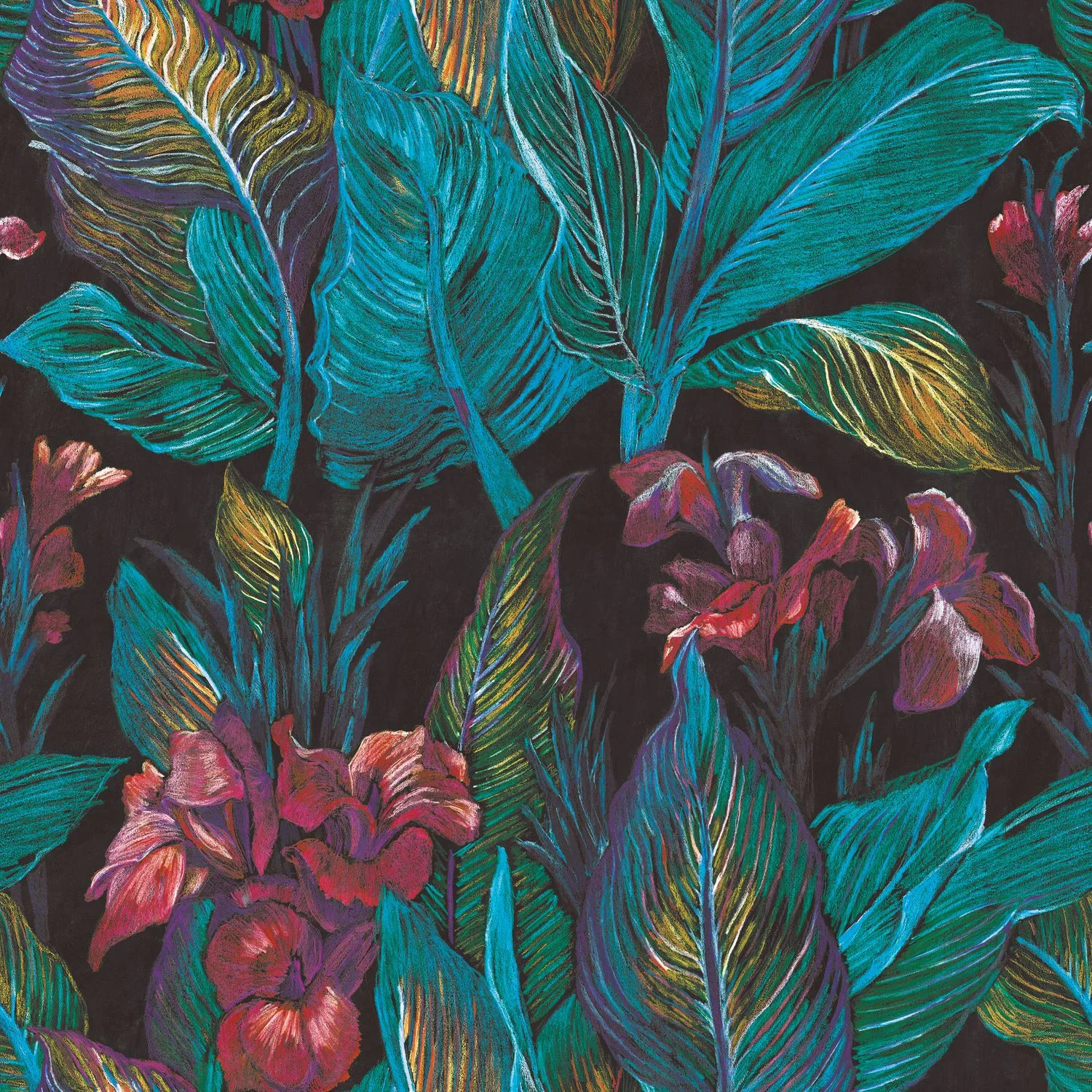 BOTANICA PANORAMIQUE IRIS Casadeco, BEAUTY FULL IMAGE 2 CAD