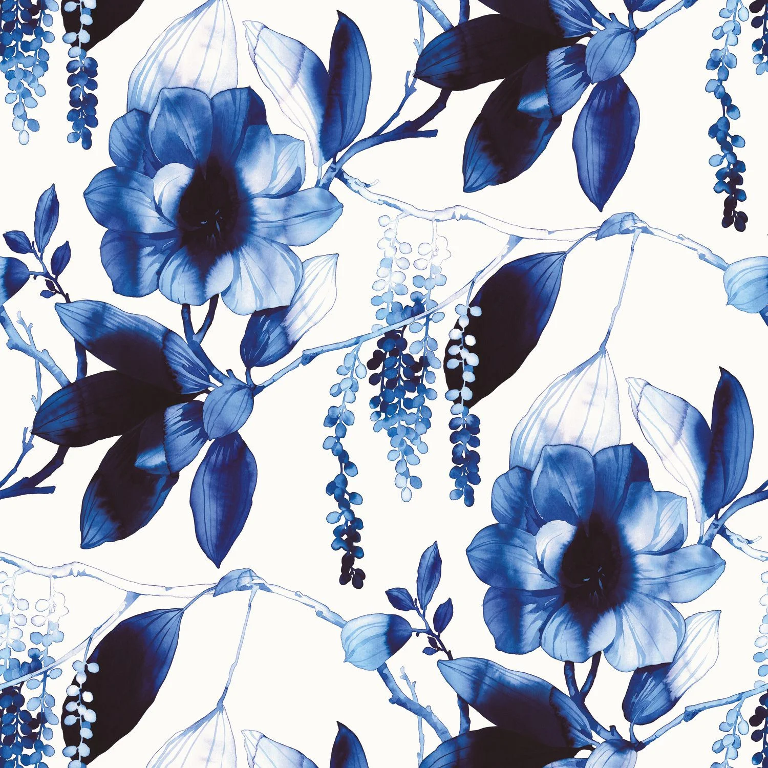 INK FLOWER Casadeco, BEAUTY FULL IMAGE