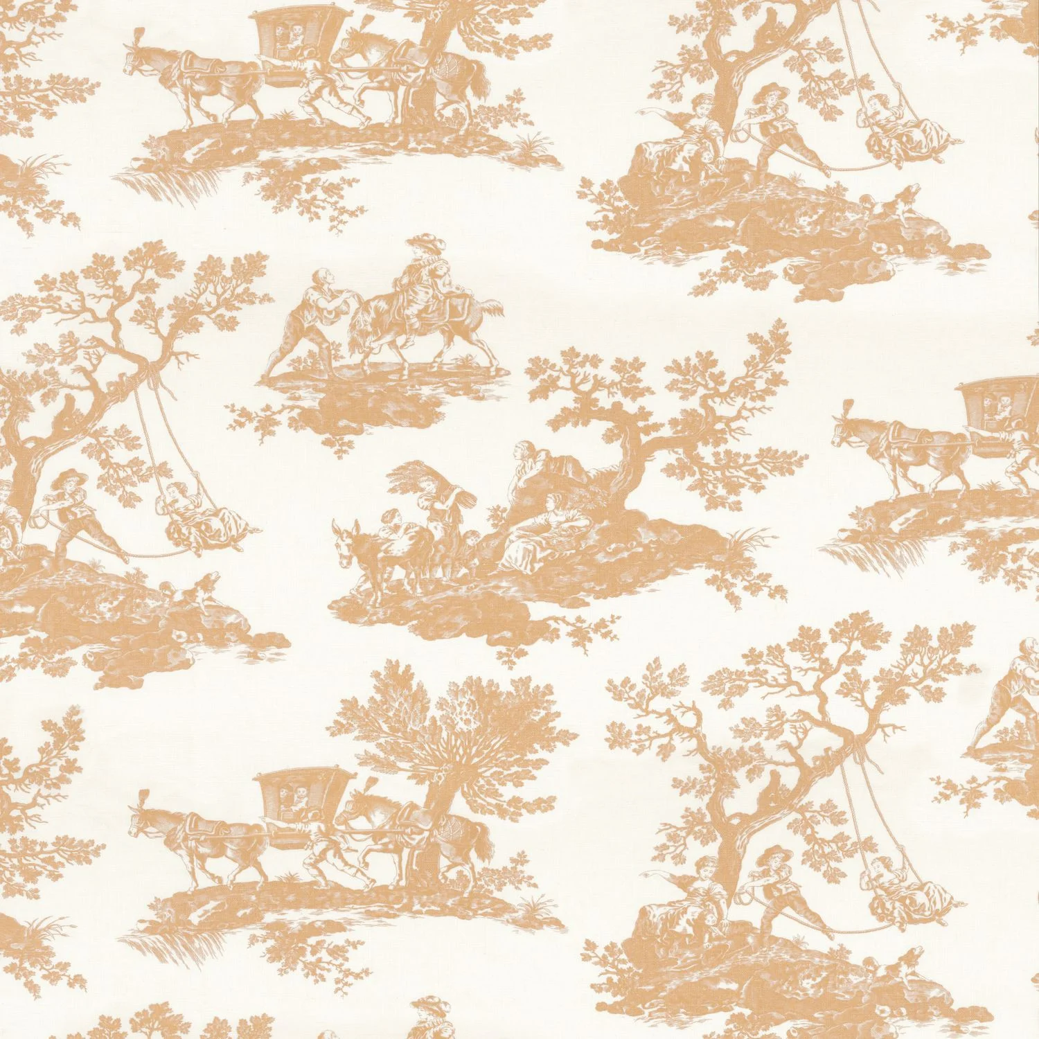 CADENCE TISSU Casadeco, LES BELLES TOILES DE JOUY 2
