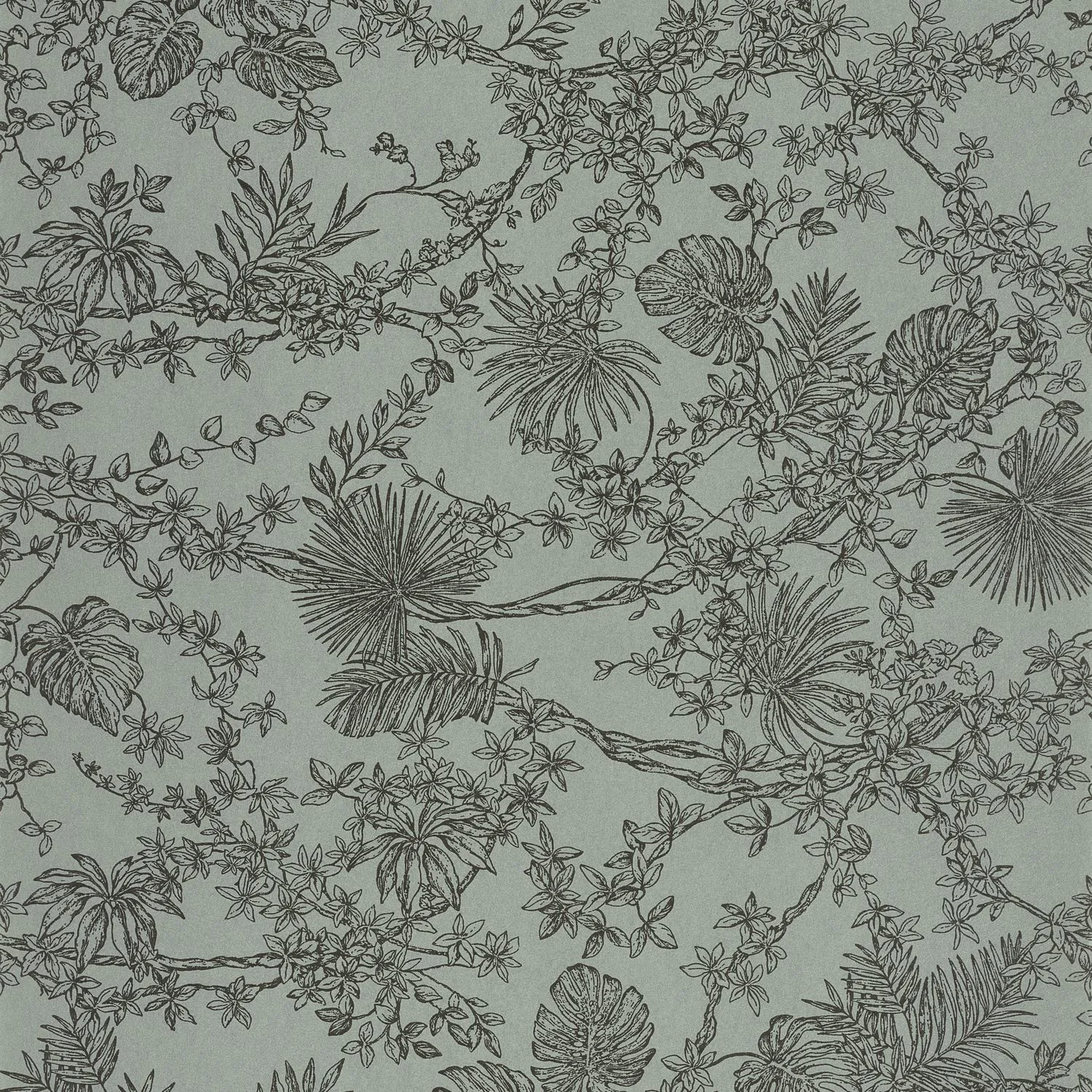 JARDIN DES PLANTES VELOURS Casadeco, LES BELLES TOILES DE JOUY