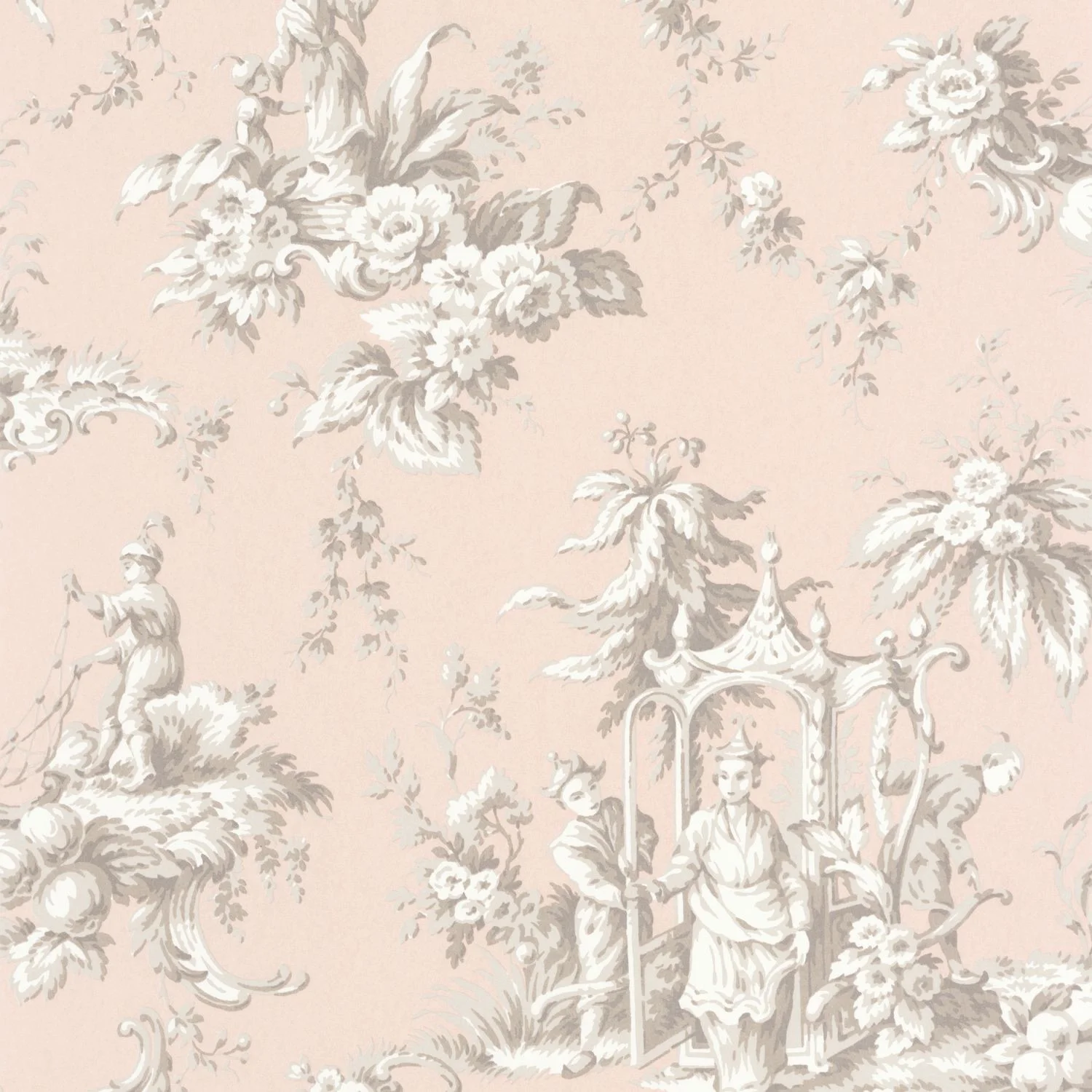 PALAIS DE CHINE Casadeco, LES BELLES TOILES DE JOUY