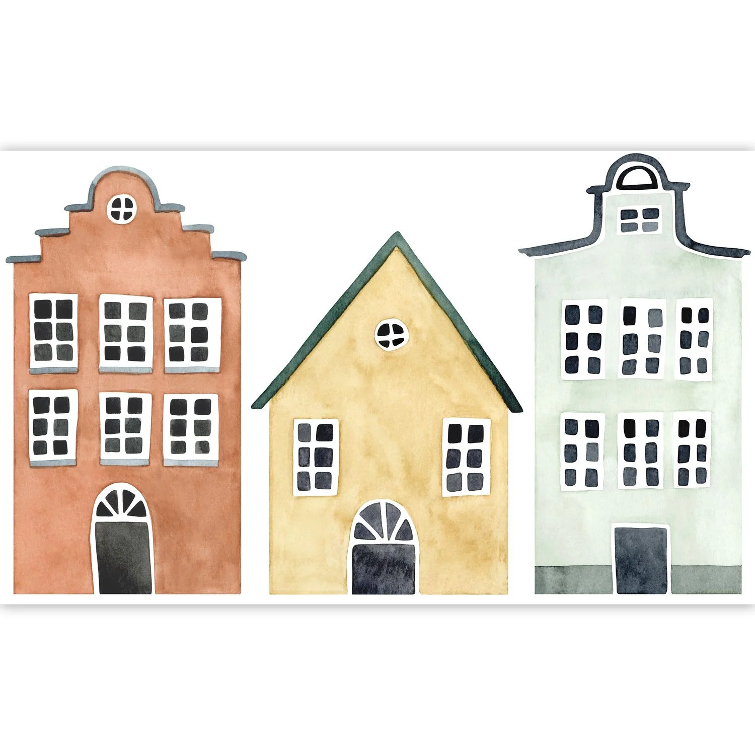 LITTLE HOUSES SPRAY UP Casadeco, ONCE UPON A TIME 2