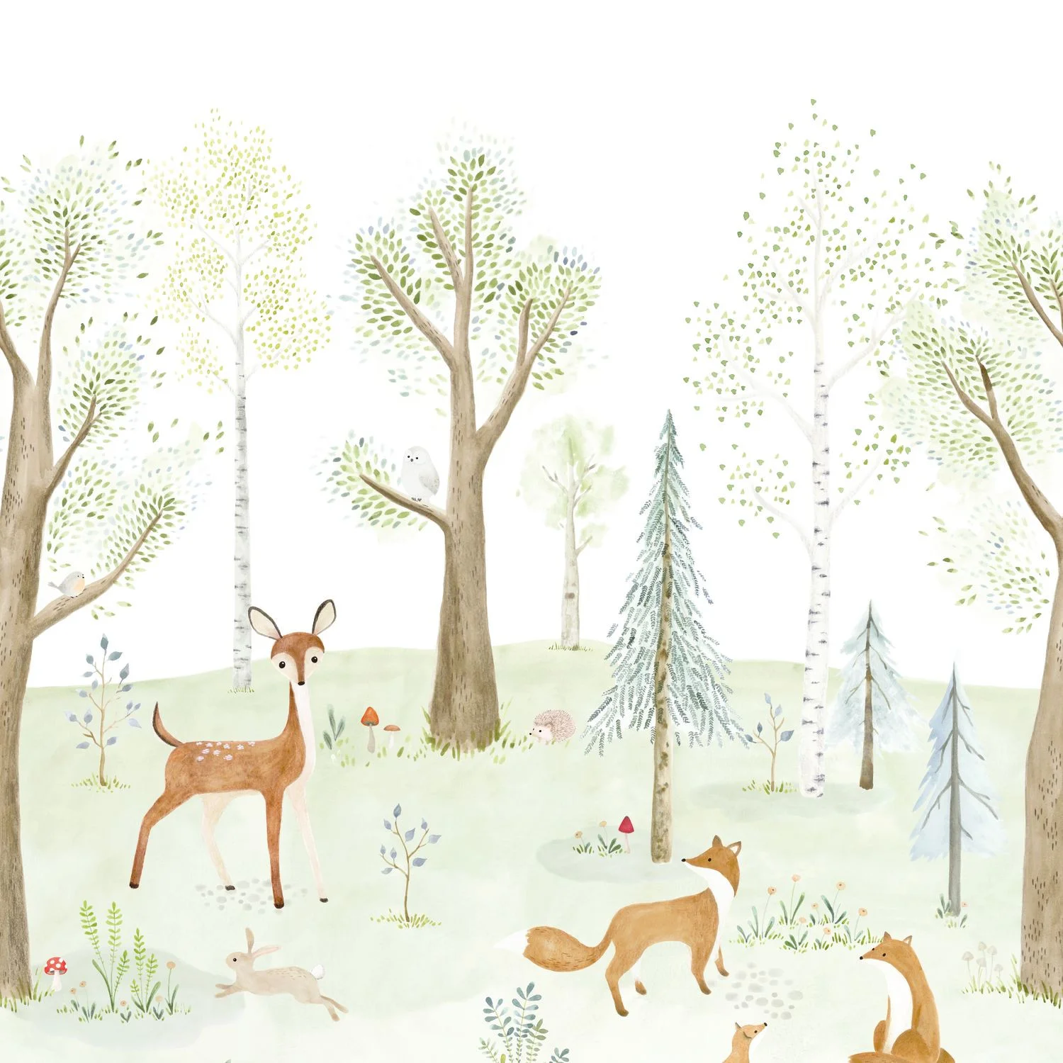 THE ENCHANTED FOREST WITH DOE Casadeco, ONCE UPON A TIME