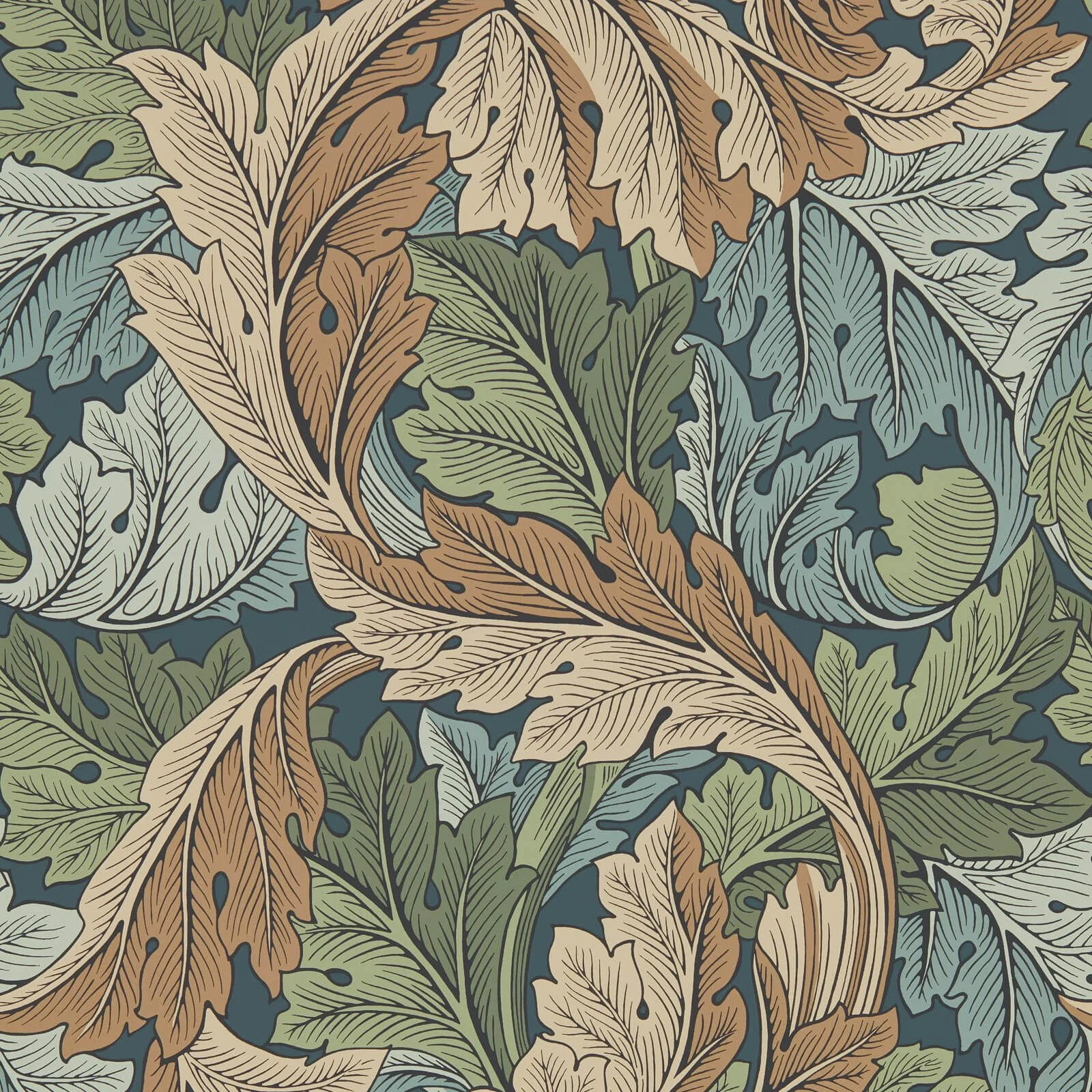Acanthus Morris & Co., Archive IV The Collector Wallpapers
