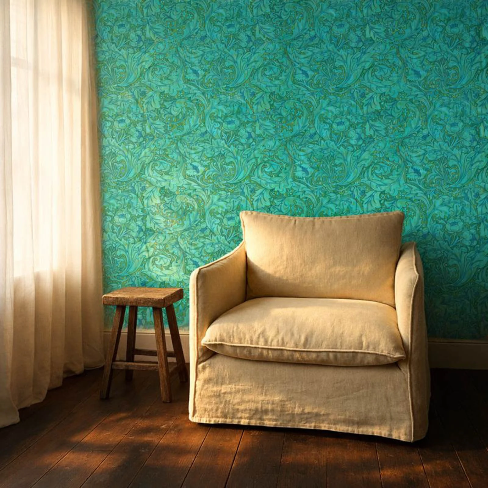 Morris & Co. Queen Square Wallpapers — изображение 34