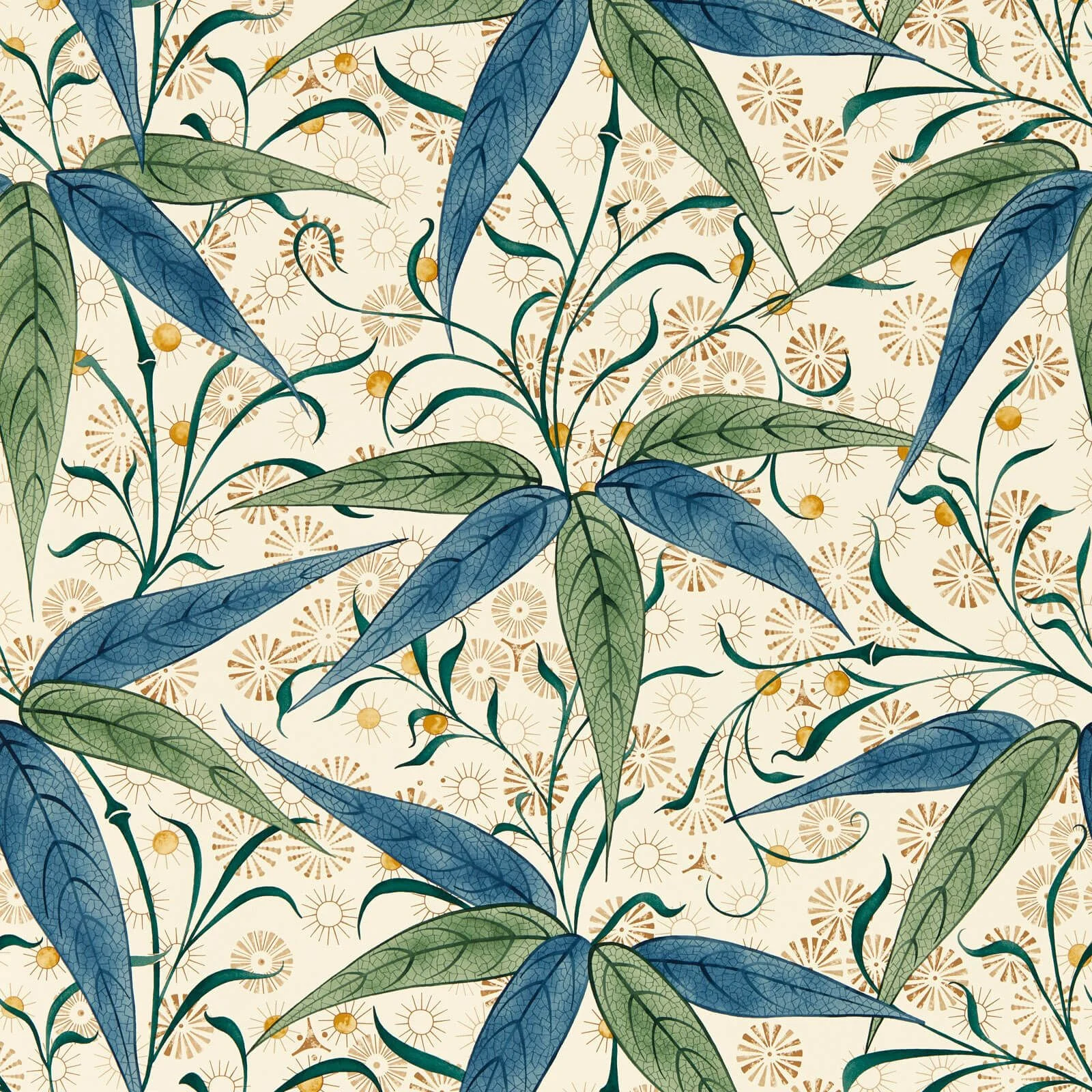 Bamboo Morris & Co., Morris and Friends Wallpapers