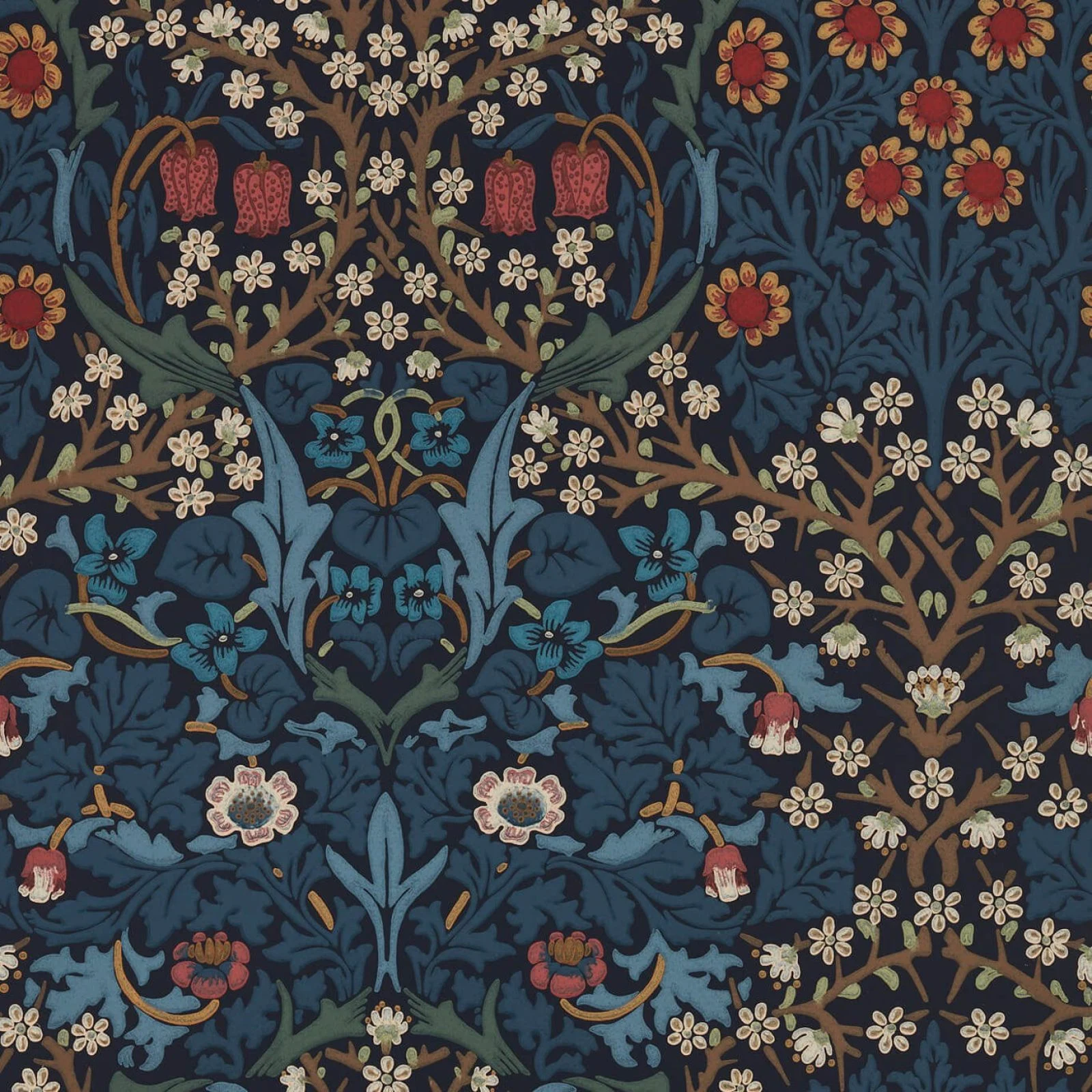 Blackthorn Morris & Co., Colours of Morris Wallpapers
