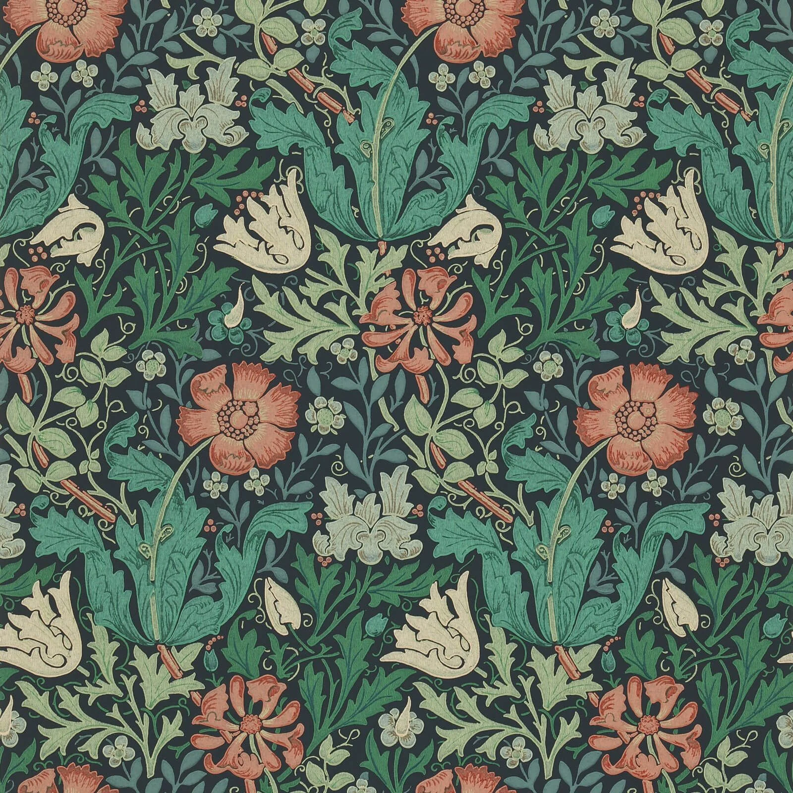 Compton Morris & Co., Morris and Friends Wallpapers
