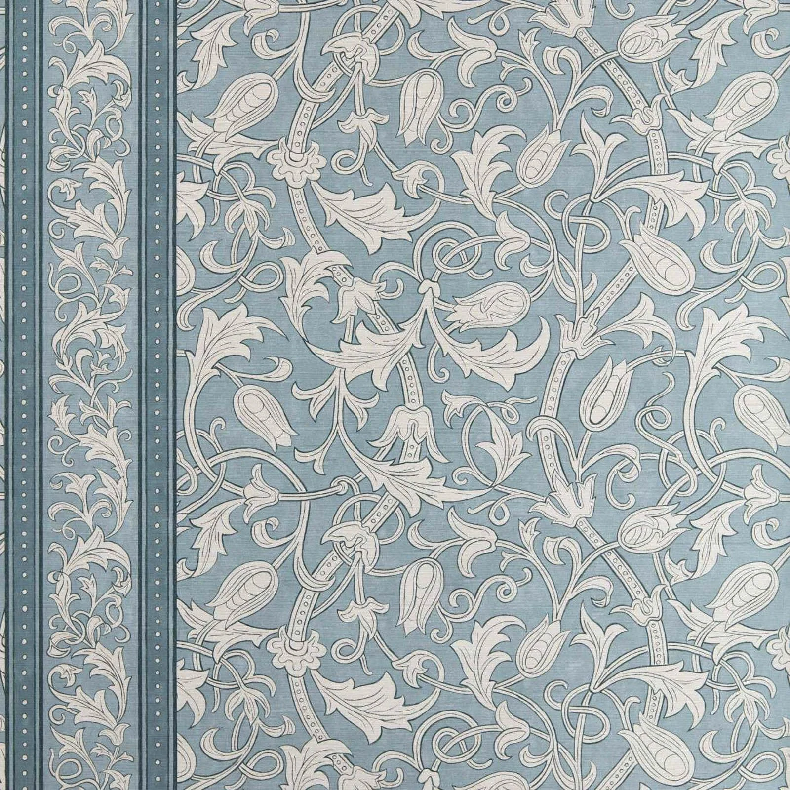 Etched Scrolling Tulip Morris & Co.