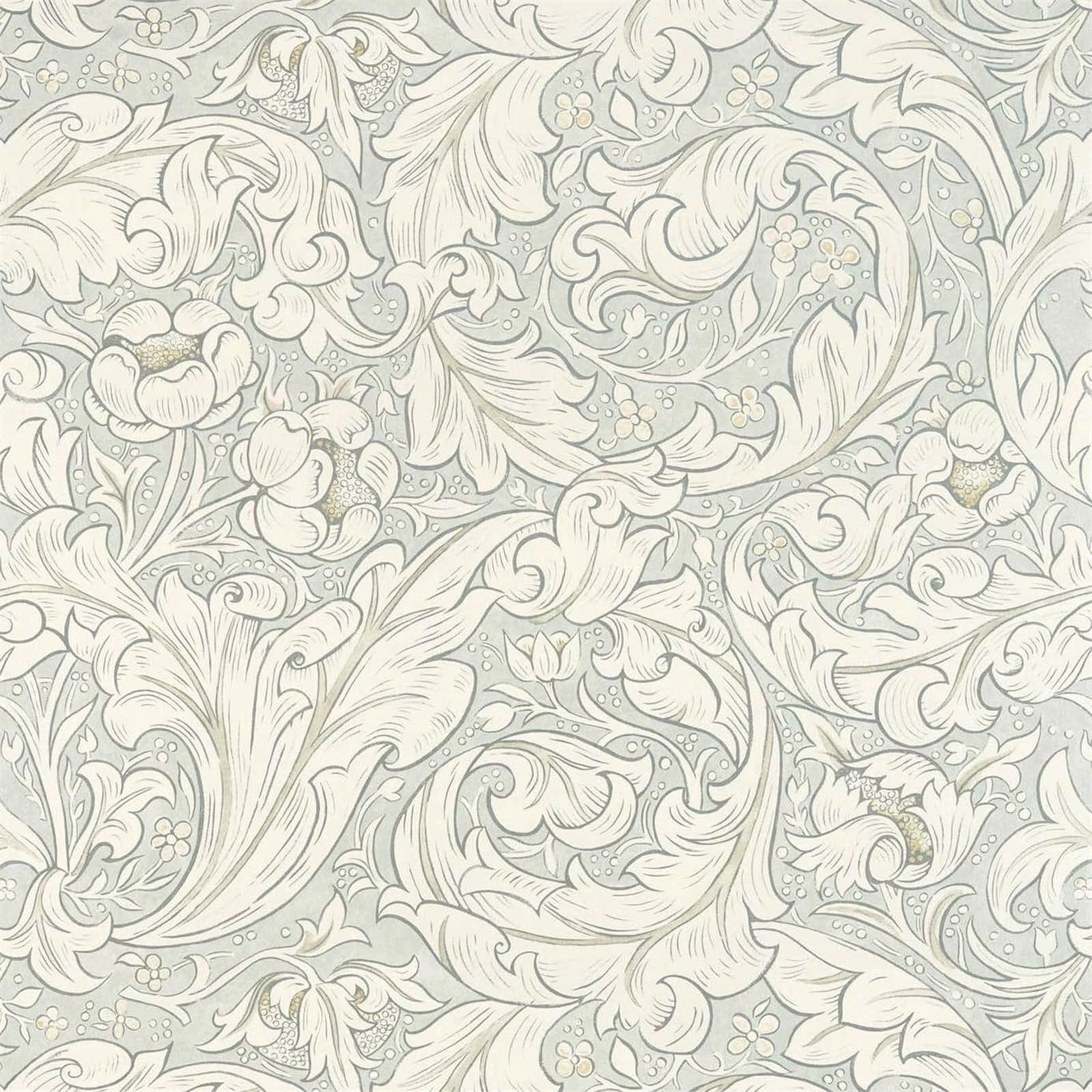 Pure Bachelors Button Morris & Co., Pure Morris North Wallpapers