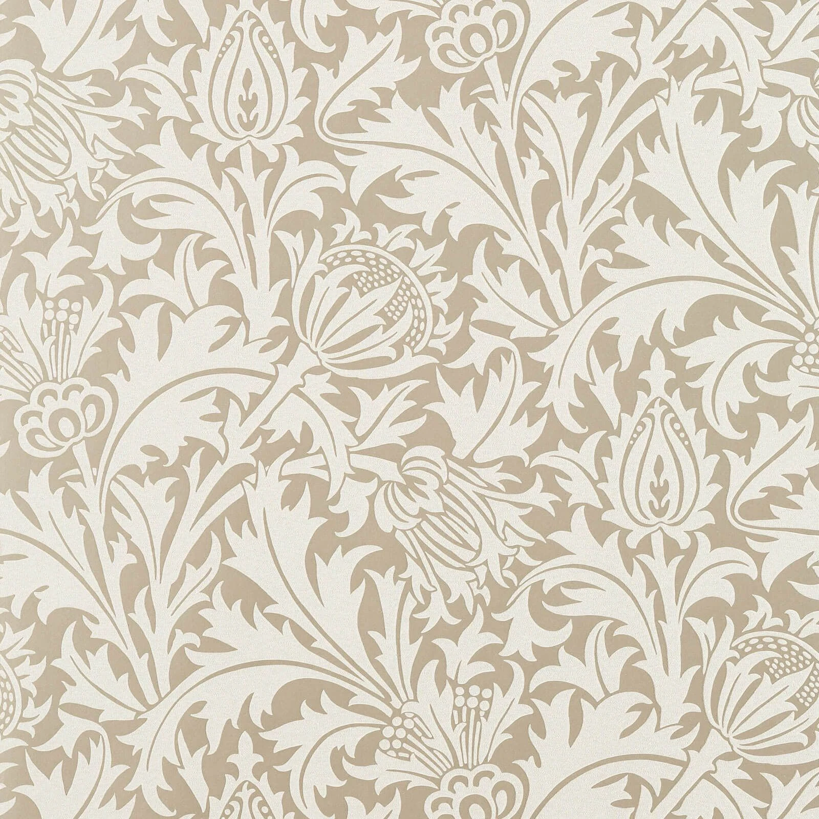 Pure Thistle Beaded Morris & Co., Pure Morris North Wallpapers