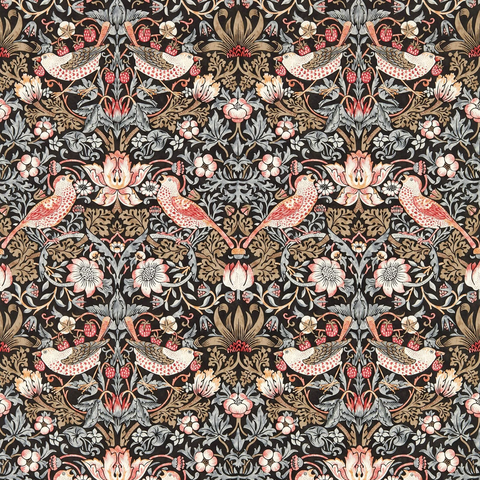 Strawberry Thief Wide Width Morris & Co.