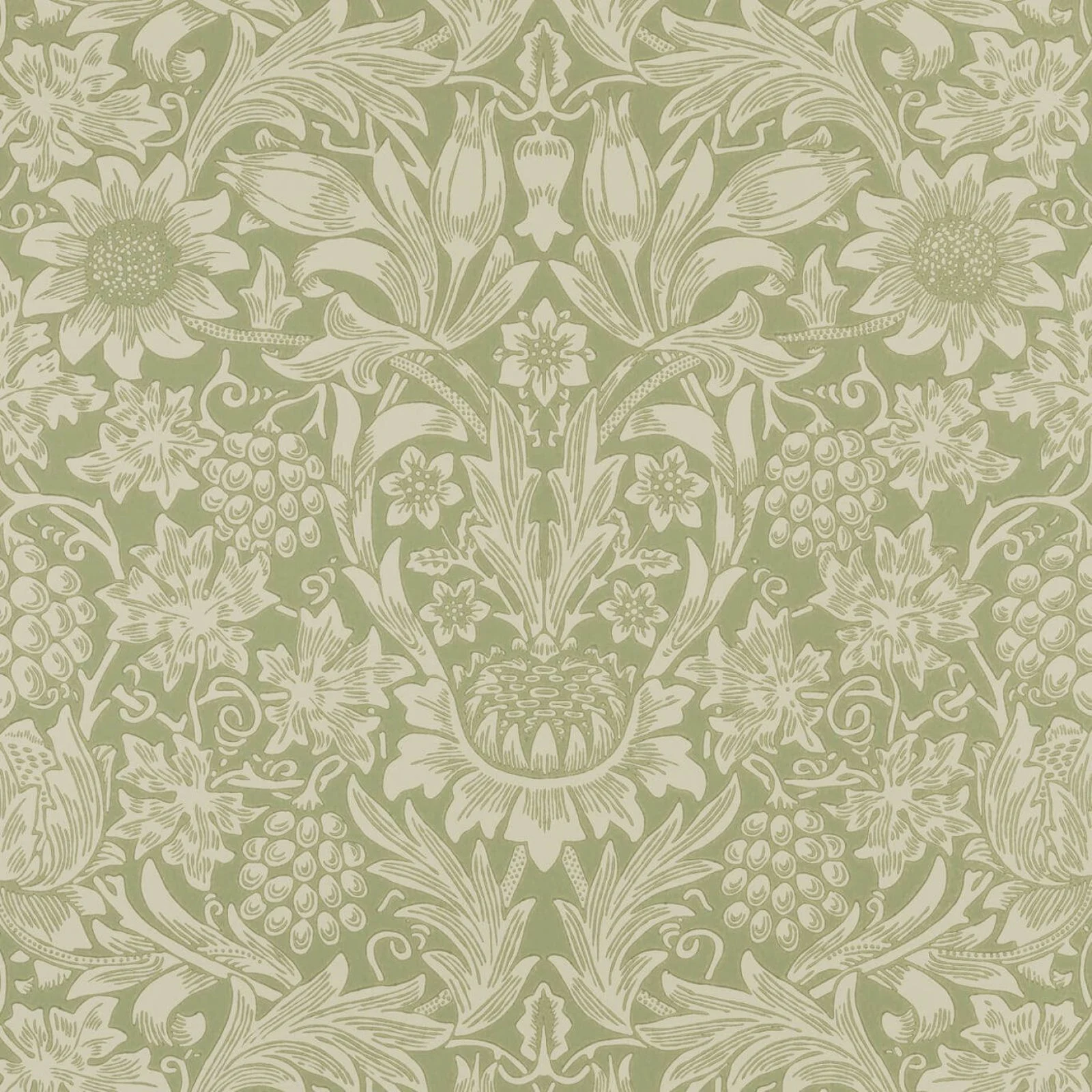 Sunflower Morris & Co., Colours of Morris Wallpapers