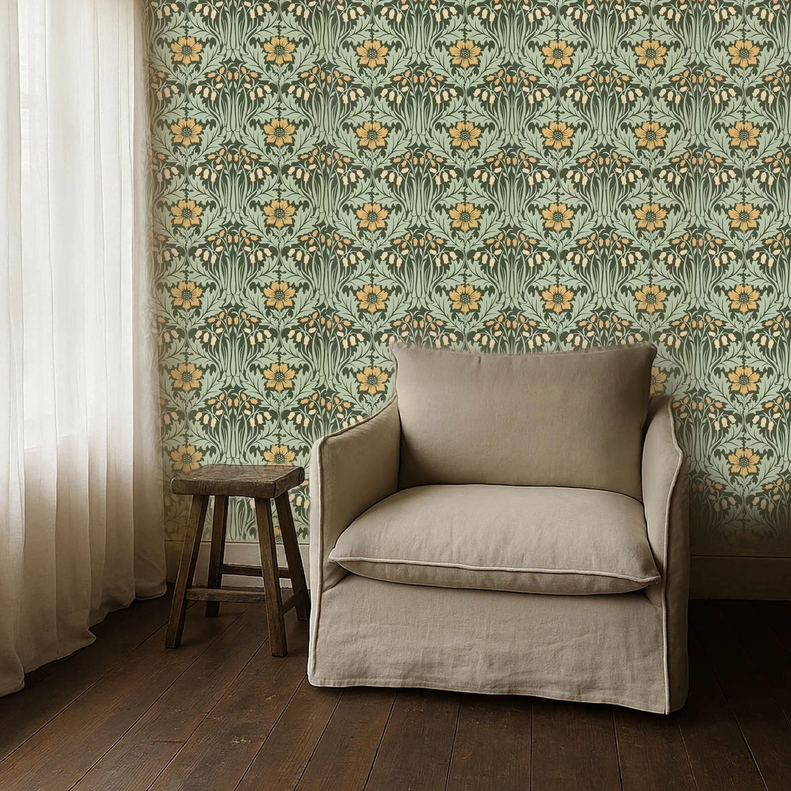 Morris & Co. The Unfinished Works Wallpapers — изображение 28
