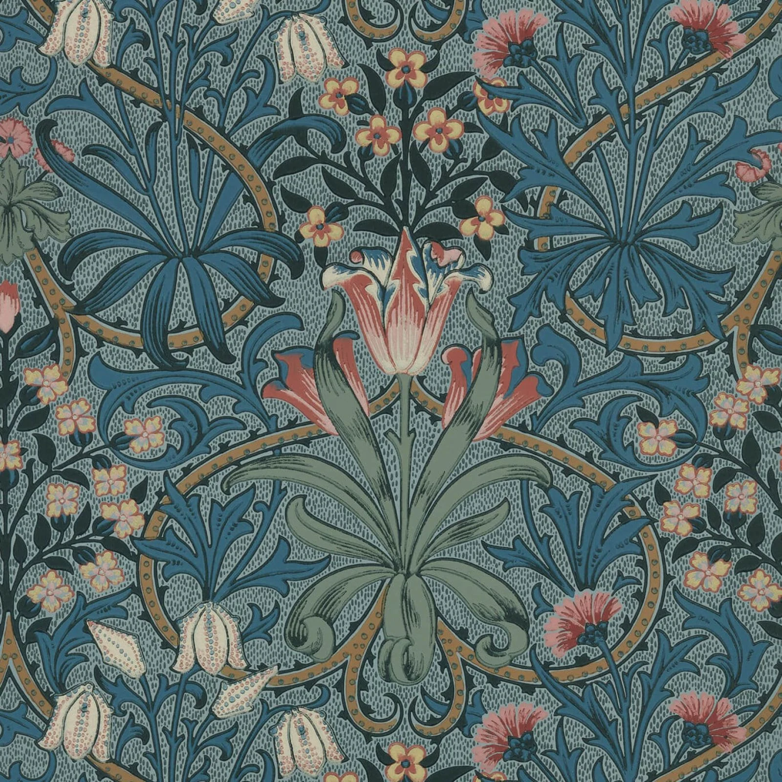 Woodland Weeds Morris & Co., Colours of Morris Wallpapers