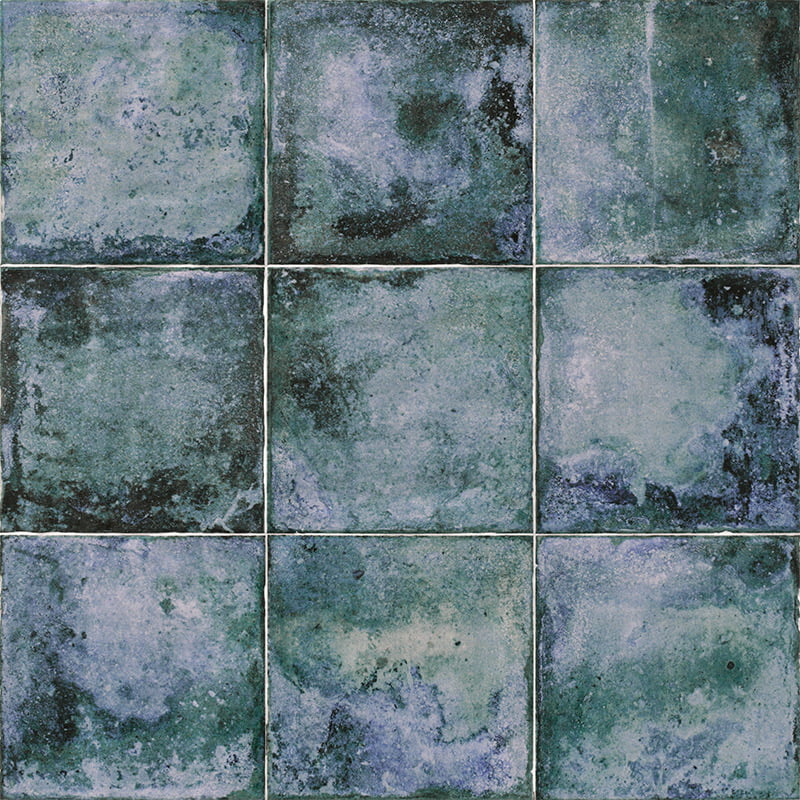 Блю Глянцевый Керамическая плитка 20x20 Mainzu, Livorno