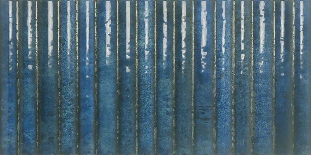 Blu Синий Керамическая плитка 15x30 Mainzu, Etna
