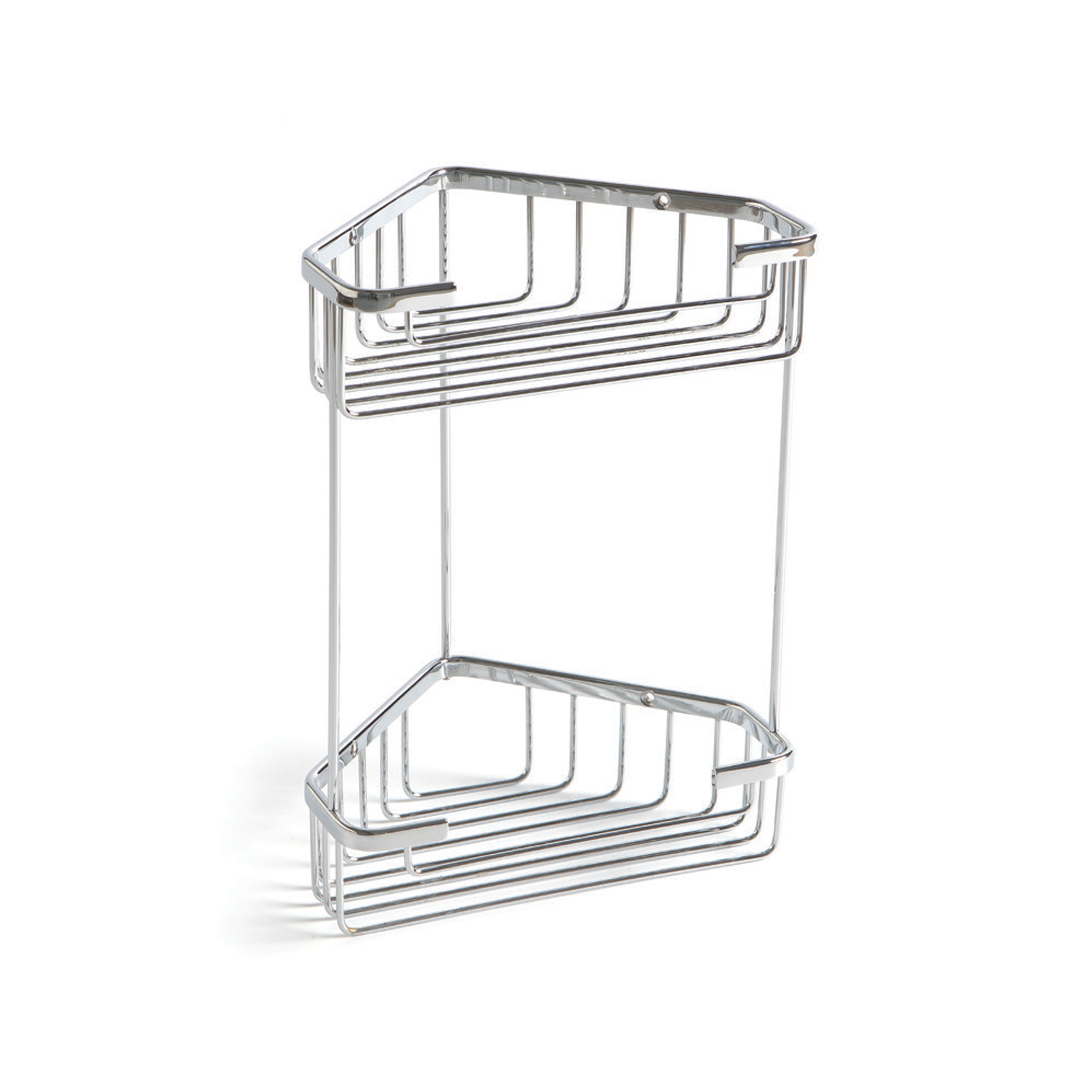 Corner double grilled soap basket wall mounting Bertocci, Complements