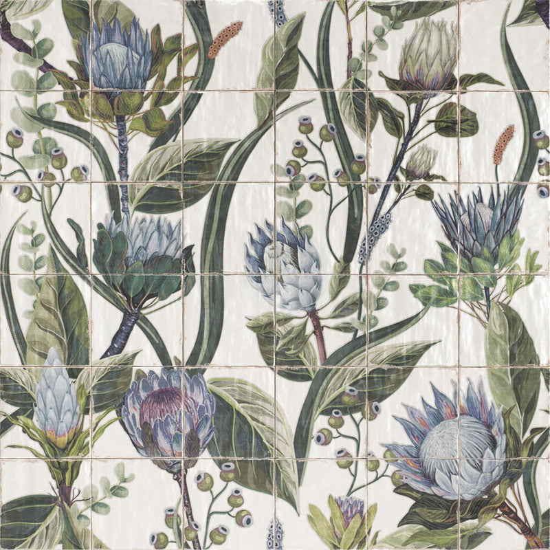 Mural Protea (Комплект Из 36шт) Керамическая плитка 120x120 Mainzu, Livorno