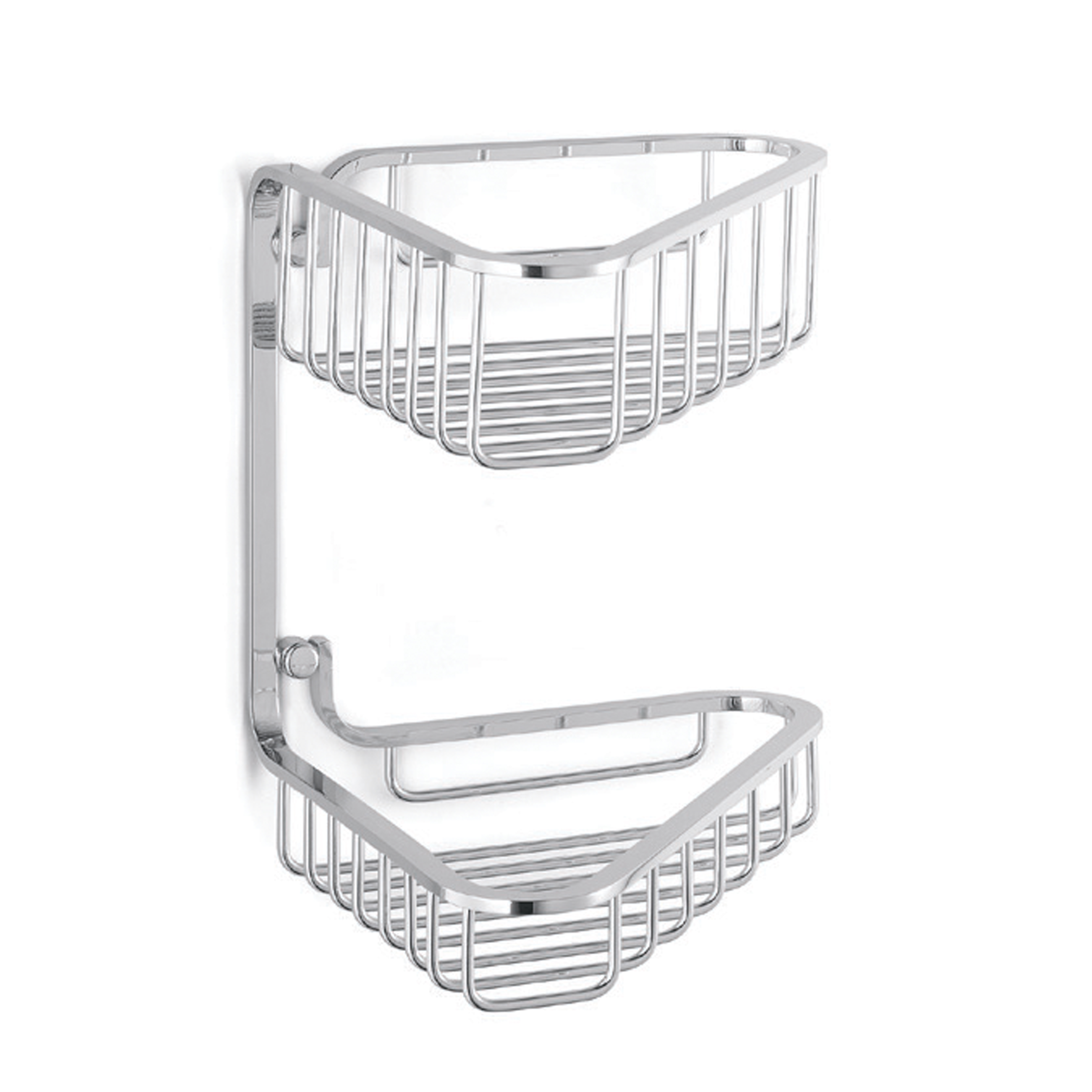 Double grilled soap basket wall mounting Bertocci, Complements