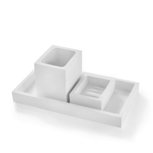 Набор аксессуаров Set 3 pieces 3SC, Bemood White