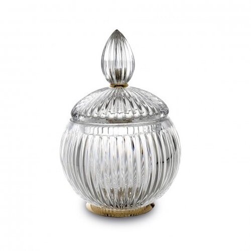 Контейнер с крышкой круглый малый 3SC, Elegance Crystal