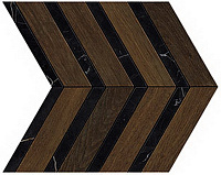 Moka Marble Chevron Atlas Concorde, Heartwood