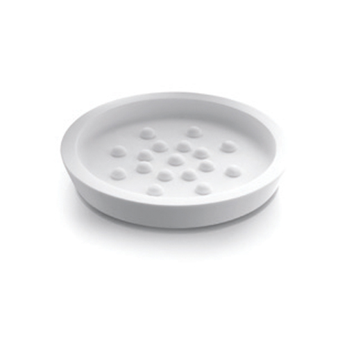 White solid surface мыльница countertop Bertocci, Trecento