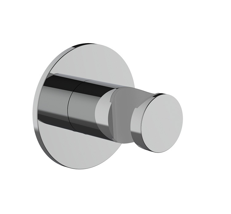 Настенный держатель с круглой розеткой Almar, water outlets and flex hoses