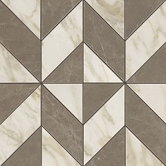 Gris-Calacatta Mosaico Cubes Lapp Atlas Concorde, Marvel Edge