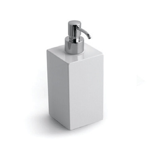 White solid surface дозатор countertop Bertocci, Officina 02