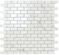 Carrara Pure Mosaico Lappato Burattato Atlas Concorde, Marvel Stone